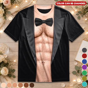 Custom Funny T-shirt - Personalized Birthday Gifts For Husband, Son, Grandson, Brother, Grandpa, Dad, Yourself - Dressed To Impress Maybe